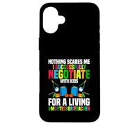 Rien ne m'effraie Professeur Montessori Coque pour iPhone 16 Plus