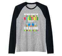 Rien ne m'effraie Professeur Montessori Manche Raglan