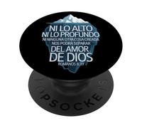 Rien ne Nous séparera de l'amour de Dieu Romain 8:39 Iceberg PopSockets PopGrip Adhésif