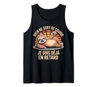 Rien Ne Sert De Courir Humour Rigolo Homme Marrant Débardeur