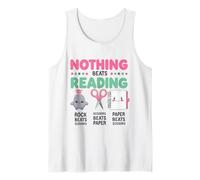 Rien ne Vaut la Lecture - Ciseaux à Papier Amusants pour Amateurs de Livres Débardeur