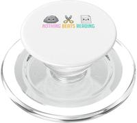 Rien ne Vaut la Lecture de la Semaine Nationale des bibliothèques Journée Mondiale du Livre PopSockets PopGrip pour MagSafe