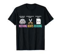 Rien ne Vaut la Lecture de la Semaine Nationale des bibliothèques Journée Mondiale du Livre T-Shirt