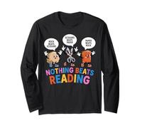 Rien ne Vaut la Lecture pour Les Amateurs de Livres Amusants Manche Longue