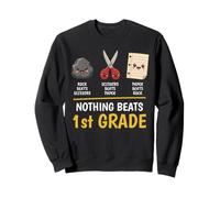 Rien ne Vaut Les Ciseaux à Papier Rock de 1ère année Sweatshirt