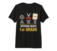 Rien ne Vaut Les Ciseaux à Papier Rock de 1ère année T-Shirt Haut de Gamme
