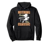 Rien Ne Vaut Piano Classique Style Intemporel Sweat à Capuche