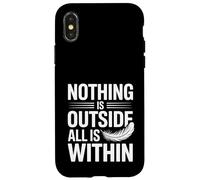 Rien n'est Dehors, Tout est en toi. Coque pour iPhone X/XS