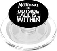 Rien n'est Dehors, Tout est en toi. PopSockets PopGrip pour MagSafe