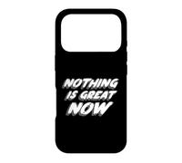 Rien n'est génial Maintenant | Politique américaine Coque pour iPhone 17 Pro