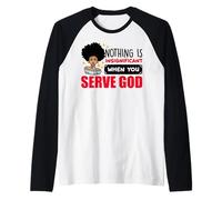 Rien n'est insignifiant Lorsque Vous servez Dieu Chrétien Jésus Manche Raglan