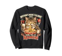 Rien n'est Plus apaisant qu'un Bol rempli de Ramen Funny Cat Sweatshirt