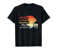 Rien n'est Plus Important Que Le Football T-Shirt Graphique avec Valeur