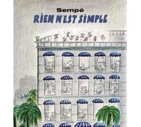 Rien n'est simple - Jean-Jacques Sempé - Denoël - broché - Bande dessinée