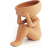 Rien que des plantes dans la tête Pot de fleurs en céramique
