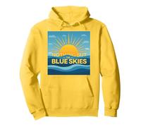 Rien Que Le Ciel Bleu - Sunny Optimism Sweat à Capuche, Unisexe pour Adultes, Citron, XL