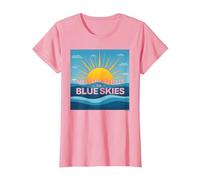 Rien Que Le Ciel Bleu - Sunny Optimism T-Shirt, Femme, Rose, M
