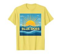 Rien Que Le Ciel Bleu - Sunny Optimism T-Shirt, Homme, Citron, M