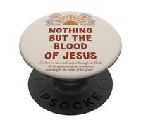 Rien Que Le Sang de Jésus, vers de la rédemption PopSockets PopGrip Adhésif