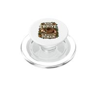 Rien Trouvé on Revient Demain Humour Cueilleur Cèpes PopSockets PopGrip pour MagSafe