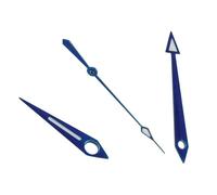 Rieort Aiguilles de Montre Bleues 3 en 1, Kit de pièces de réparation de Remplacement, pointeurs d'aiguilles de Montre Blanches pour ETA 2824, Accessoires pointeur de Montre
