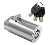 Rierdge 1 verrou universel pour distributeur automatique s'adapte à la plupart des serrures à poignée en T avec 3 clés pour machine à bonbons (clés identiques)