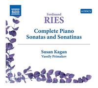 Ferdinand Ries – Sonates et Sonatines pour Piano (Intégrale) – CD – NAXOS