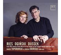 Ries, Oginski, Dussek : Œuvres 4 Mains. Toporowski-Obonska Piano Duo. [Import]