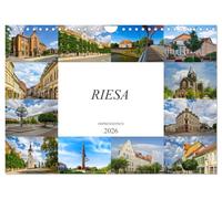 Riesa Impressionen (Wandkalender 2026 DIN A4 quer), CALVENDO Monatskalender: Willkommen in der Sportstadt Riesa