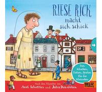 Riese Rick macht sich schick: Pappbilderbuch zum Schieben, Ziehen, Spielen für die Kleinsten