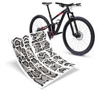 Riesel Design® - Frame:Guard Protection de Cadre de vélo - Élégant Film de Protection pour Cadre de vélo - 17 Formes Autocollantes/VTT - Snake