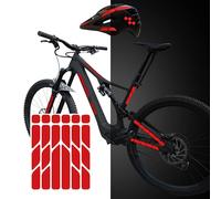 Riesel Design re:Flex Everywhere Patchs refléchissants Adulte Unisexe, Rouge, Taille Unique