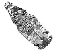 Riesel Design Ritze L Garde-Boue Adulte Unisexe, Stickerbomb Eyecatcher Ultra Noir, Taille Unique