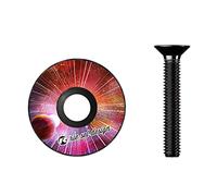 Riesel Design Stem : Cap Bouchon de diretion Adulte Unisexe, Space, 1 1/8" (2,85 cm)