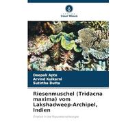 Riesenmuschel (Tridacna maxima) vom Lakshadweep-Archipel, Indien