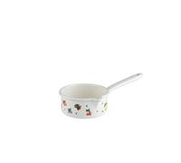 Riess Casserole à manche avec grand bec verseur Ø14cm 0,8L Fruit Garden Emaille