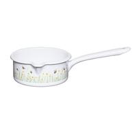 Riess, 0036-137 Casserole avec grand bec verseur, 14 cm, 0,75 l, l 30,6 x 17 x 6,7 cm, poids 0,41 kg, abeille, émail (0036-137)