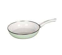 Riess, 0042-031 Poêle en verre céramique Vert Nil 24 poêles à courrier Classic, diamètre 24 cm, hauteur 5,6 cm, capacité 1,8 l, émail, vert, induction