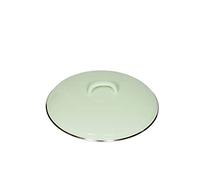 Riess 0100-006 Couvercle avec bord chromé 22 Classic Multicolore pastel Ø 22 cm Hauteur 6 cm Émail