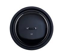 Riess, 0262-017, Couvercle 32, Classic - Géants et nains, diamètre 32 cm, hauteur 6,5 cm, couvercle de cuisson en émail, noir