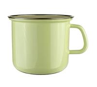 Riess, 0271-006 Classic Bunt/Pastel Casserole avec rebord chromé Jaune Ø 16 cm Hauteur 14,2 cm Capacité 2 l Émail induction