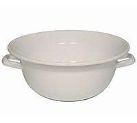 Riess 0296-033 classique Bol avec 2 poignées, Diameter-28 cm Blanc cassé