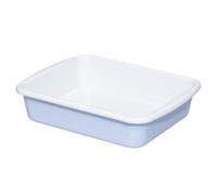Riess, 0397-127 Mini moule à four émaillé Édition classique Nature Blue Light 0,765 kg, 1,6 l, 24,8 x 20 x 5,5 cm