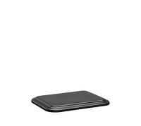 Riess, 0423-022 - Couvercle en émail noir - 15 x 11 cm - Fabriqué en Autriche - Dimensions : 15,8 x 11,8 x 1,2 cm - 0,136 kg - Moule à kouglof - Compatible avec cuisinière à induction