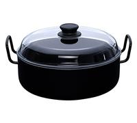 Riess, 0459-022 Oma´s Poêle à frire avec couvercle en verre 28 cm de diamètre