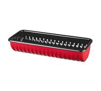 Riess, 0637-020 Classic - Couleur rouge, 30 x 10 cm, hauteur 6,7 cm, contenu 1,1 l, émail rouge/noir