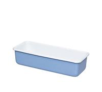 Riess, 0638-128 Moule à gâteau royal en émail 30 x 10 cm Édition classique Nature Blue Medium 0,795 kg 1,65 l 31,5 x 12,5 x 7,8 cm