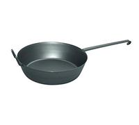 Riess, 0644-023 Poêle en fer Tirol avec contre-poignée 40 cm Diamètre 40 cm Hauteur 10,5 cm