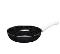 Riess 1234567890, Classic Professional 0057-107 Poêle émaillée 28 cm Diamètre 47,2 x 29 x 6,5 cm Capacité 2,2 litres Poêle émaillée noire Induction