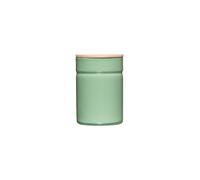 RIESS Boîte de conservation - Boîte de rangement en émail avec couvercle en bois de frêne Truehomewear 12 cm 525ml vert